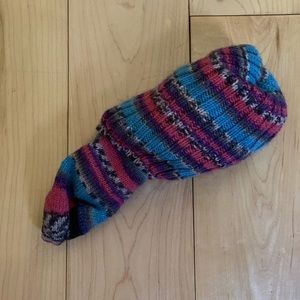 FREE WITH BUNDLE! Colorful knit wool socks!